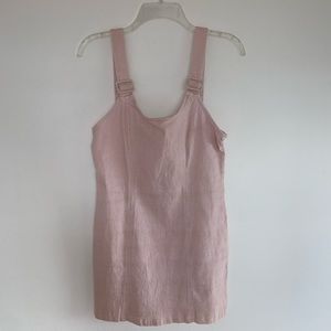 Forever 21 White and Pink Checkered Dress